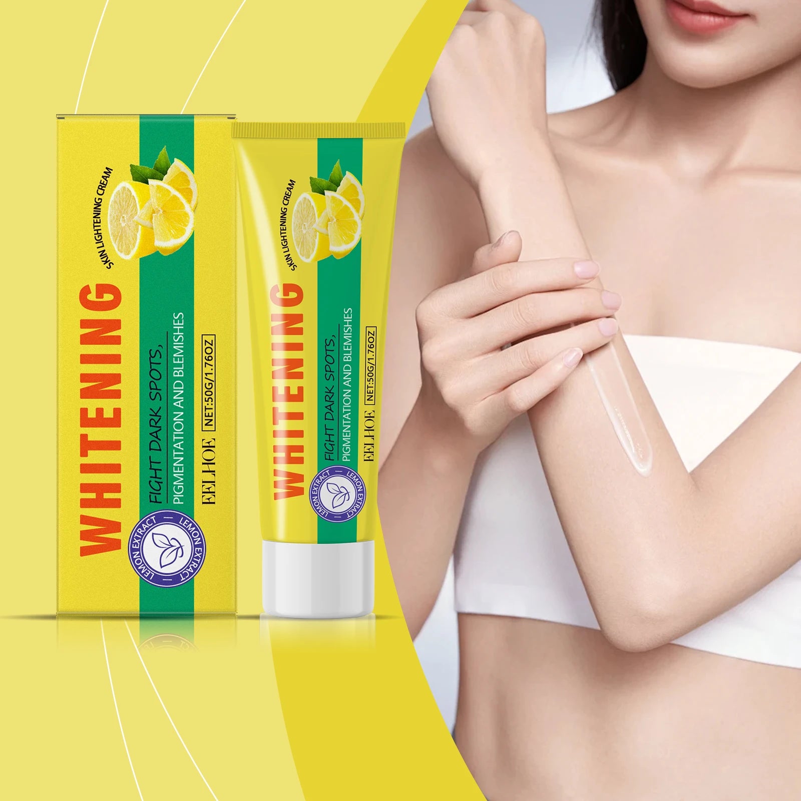 Eelhoe Lemon Body Lotion – Smoothing, Brightening & Refreshing Moisturizer