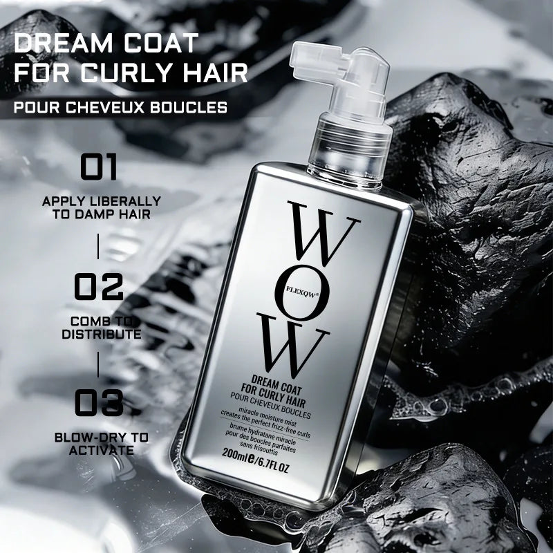 Nourishing Hair Oil Spray – Moisturizing Serum for Curly & All Hair Types