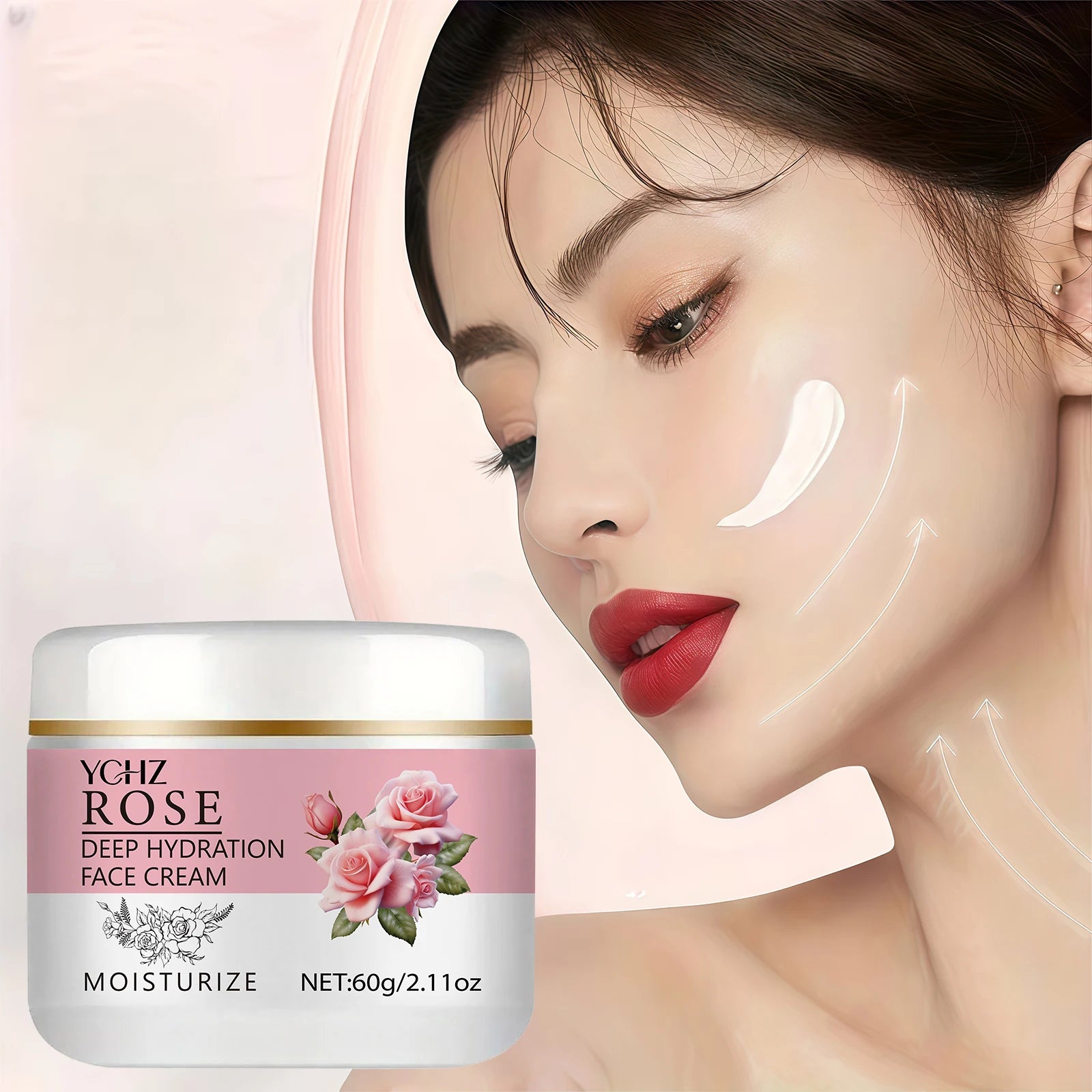 Rose & Argan Oil Luxury Body Lotion – Nourishing, Softening & Anti-Aging
