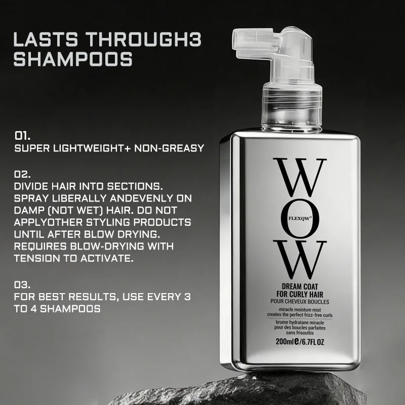 Nourishing Hair Oil Spray – Moisturizing Serum for Curly & All Hair Types
