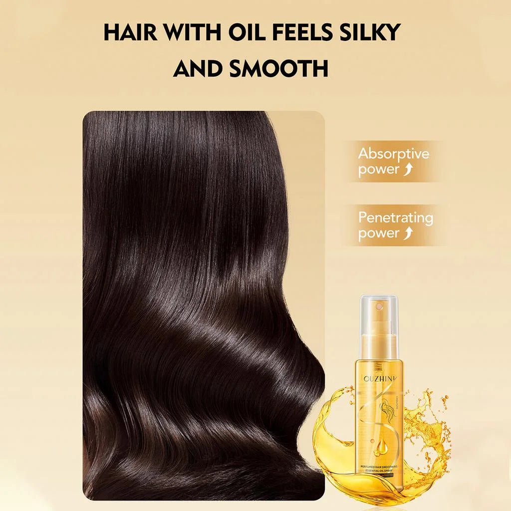 Deep Nourishing Hair Care Essential Oil Spray – Shine & Repair