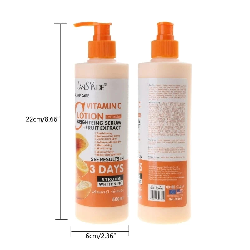 Vitamin C Brightening Body Lotion – Nourishing, Repairing & Anti-Chapping