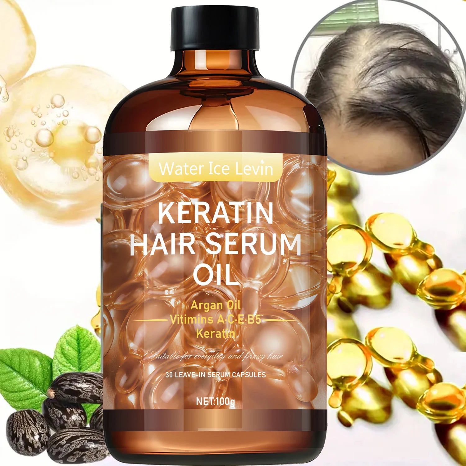 Hair Care Essential Oil – Repairs Roots & Deeply Nourishes