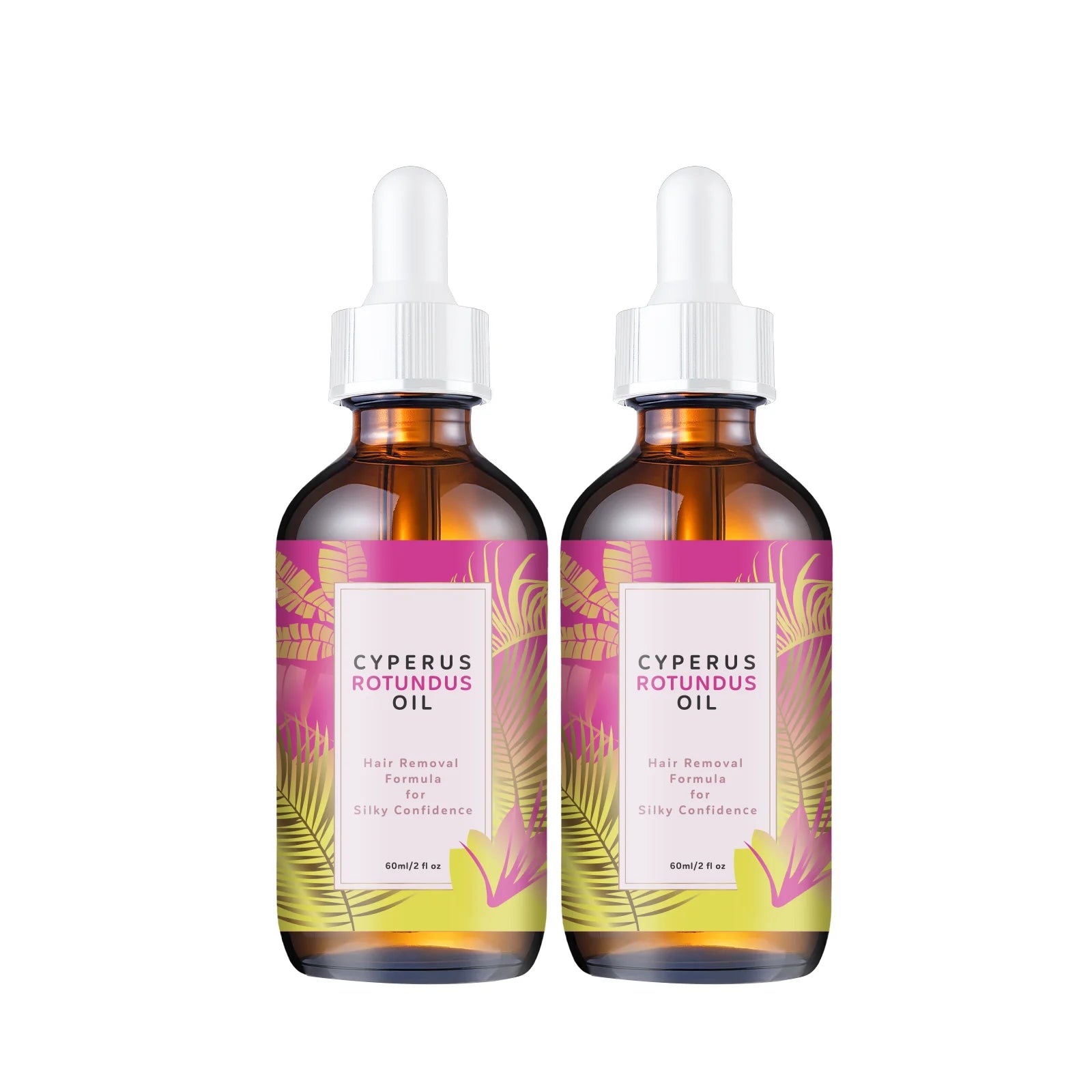 Natural Hair Removal Oil 60ml – Jojoba & Almond Gentle Formula for Smooth Skin
