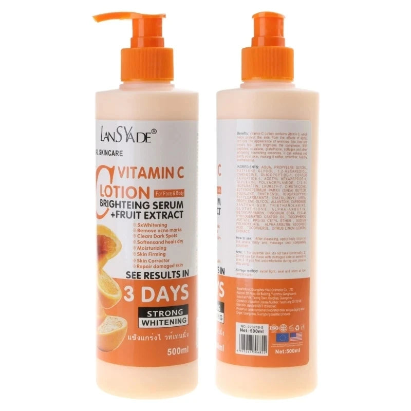Vitamin C Brightening Body Lotion – Nourishing, Repairing & Anti-Chapping