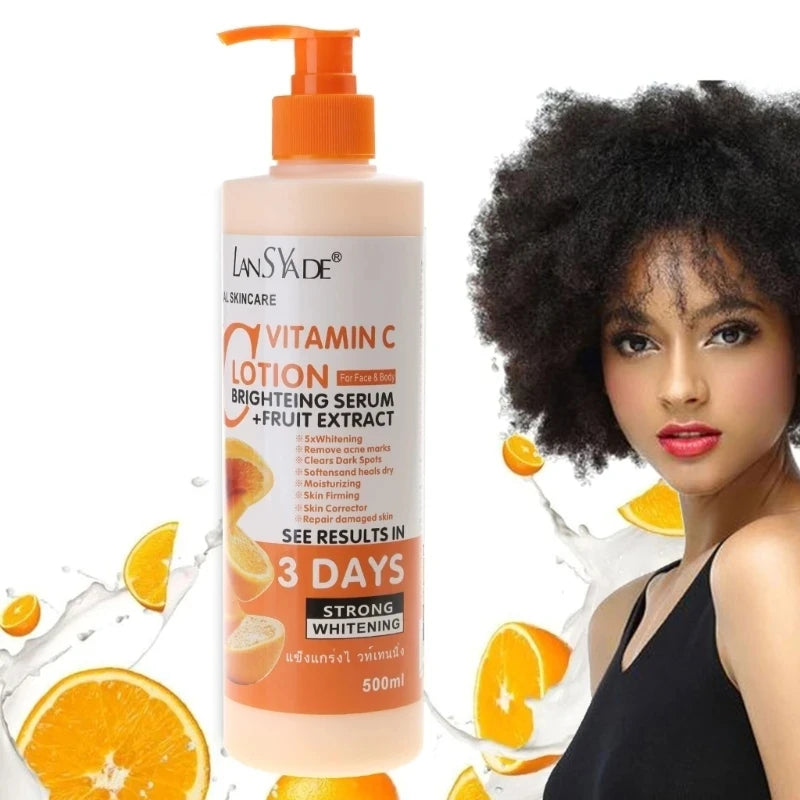Vitamin C Brightening Body Lotion – Nourishing, Repairing & Anti-Chapping