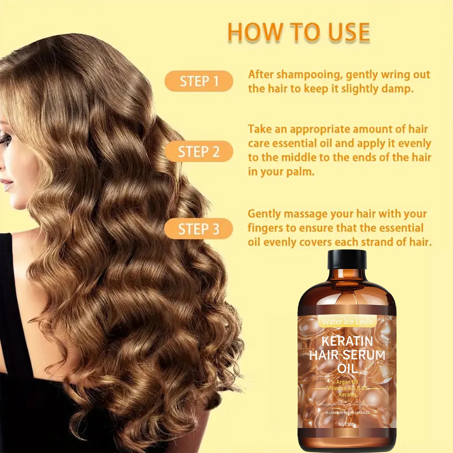 Hair Care Essential Oil – Repairs Roots & Deeply Nourishes