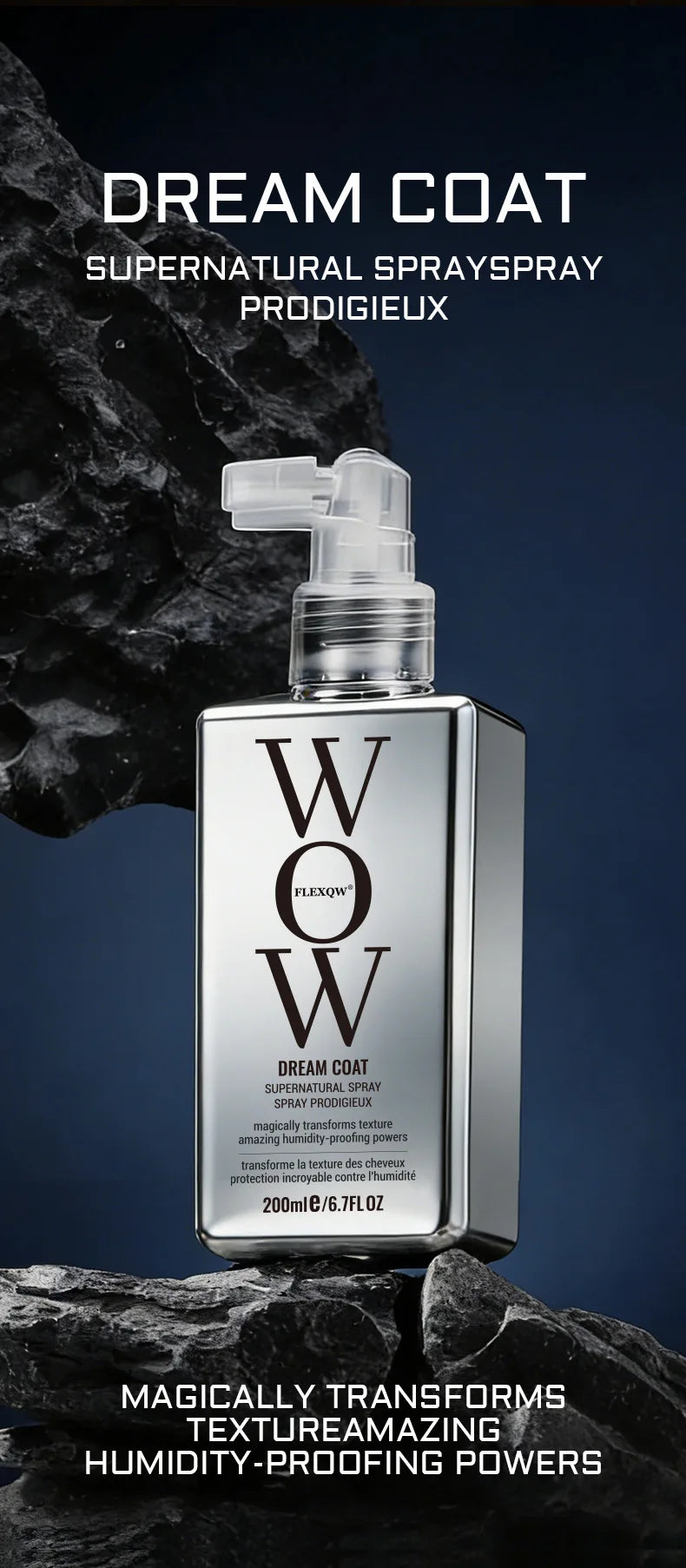 Nourishing Hair Oil Spray – Moisturizing Serum for Curly & All Hair Types
