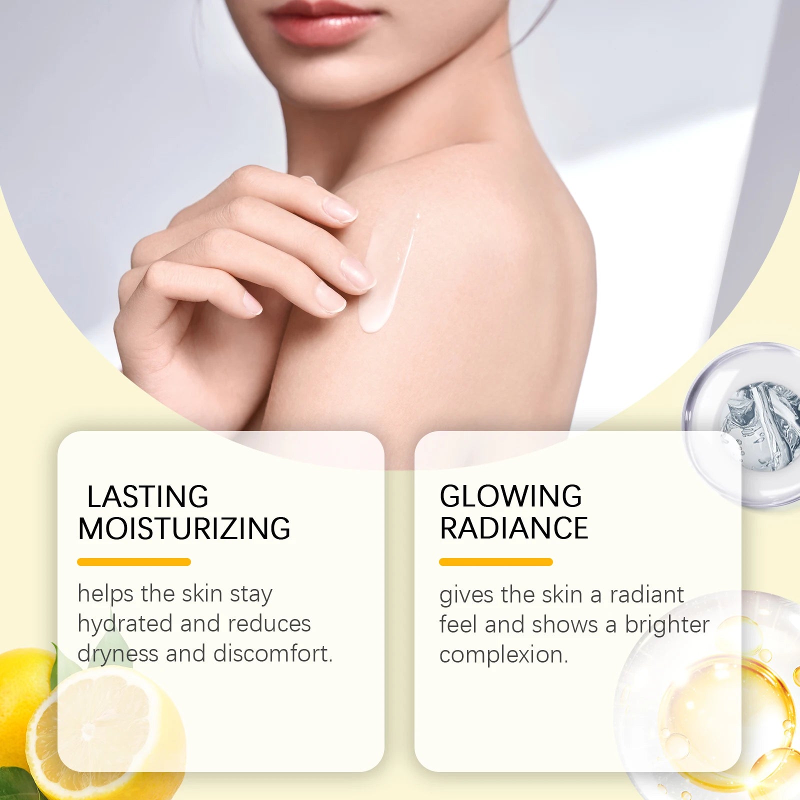 Eelhoe Lemon Body Lotion – Smoothing, Brightening & Refreshing Moisturizer